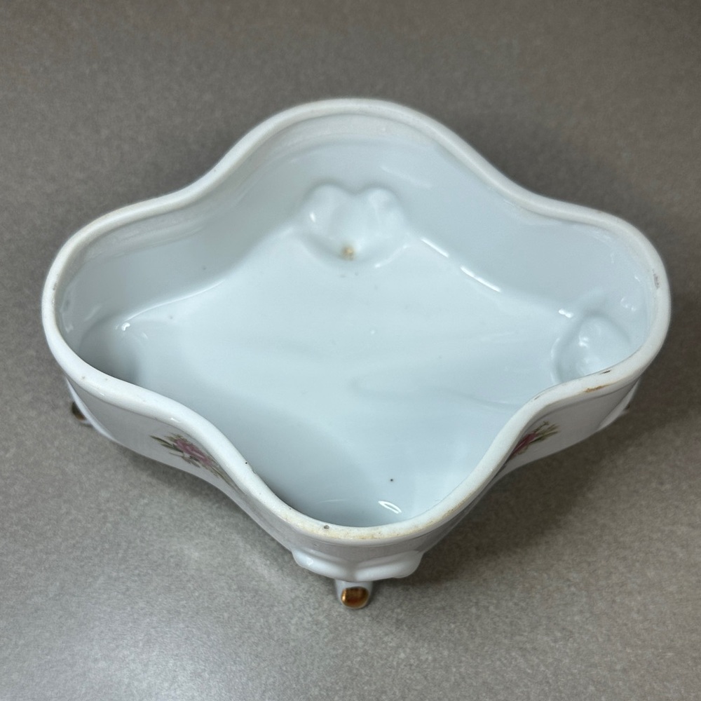 Vintage 1950’s Arbart Japan Porcelain Trinket, Jewelry box - Picture 2 of 12